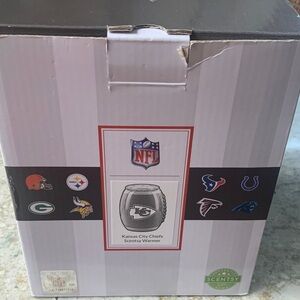 Scentsy NFL Kansas City Chiefs Team Warmer with Logo